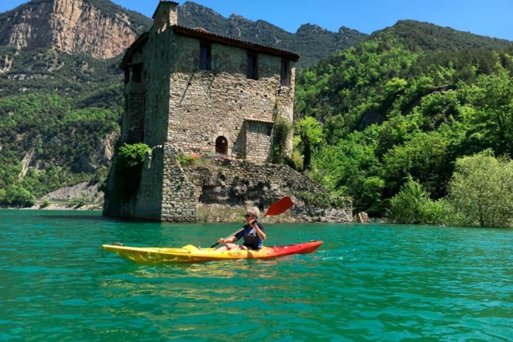 Ca La Serenitat Apartamento Acogedor Y Tranquilo Con Vistas En Rodonella Sant Jordi de Cercs Dış mekan fotoğraf